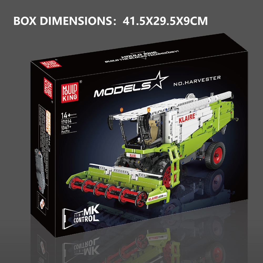 Mould King 17014 Technik Mähdrescher ferngesteuert MaxiBricks