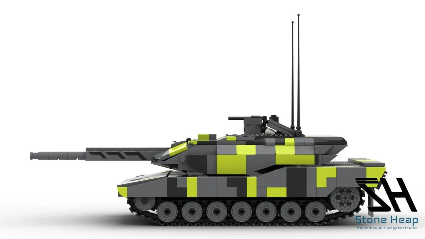 Stone Heap SH - 6001 Rheinmetall Panther KF51 Militär Panzer - MaxiBricks GmbHSH-6001