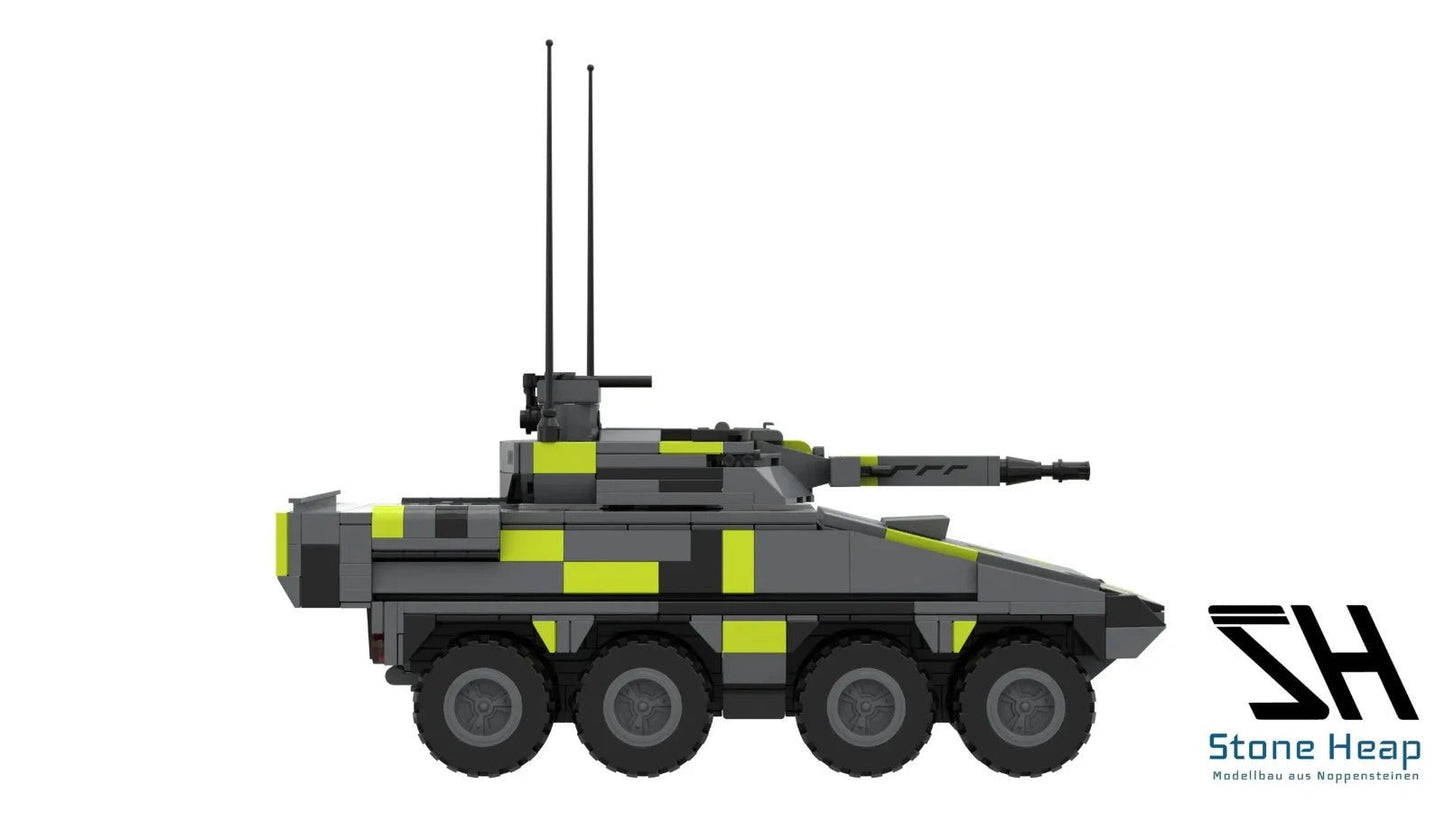 Stone Heap SH - 6002 Rheinmetall Boxer Lance 2 Panzerwagen - MaxiBricks GmbHSH-6002