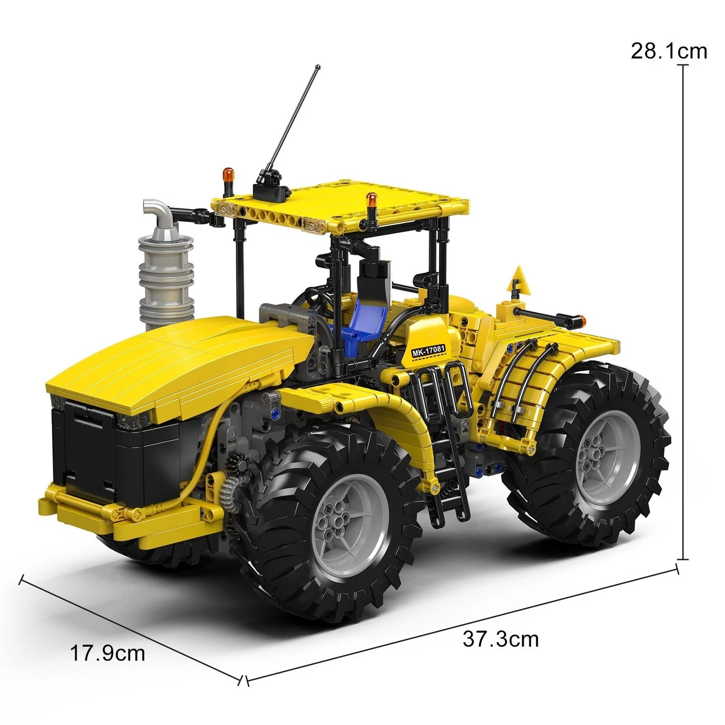 Mould King 17081 RC Technik Traktor ferngesteuert 1300 Klemmbausteine NEU OVP - MaxiBricks GmbHMK-17081