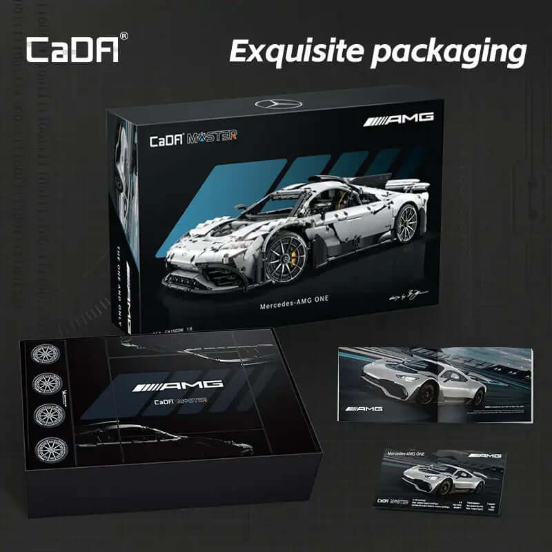 CaDA® Mercedes - AMG ONE ferngesteuert mit LED 1:8 - MaxiBricks GmbHC61503W