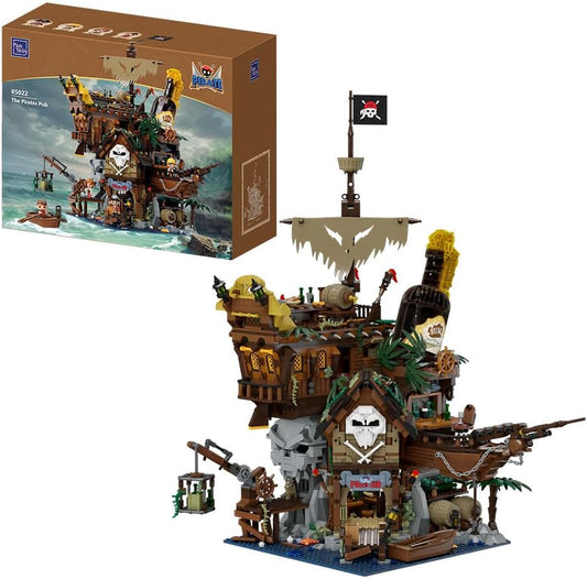 Pantasy 85022 Piraten Taverne 2858 Klemmbausteine Pirat Modular Building MaxiBricks