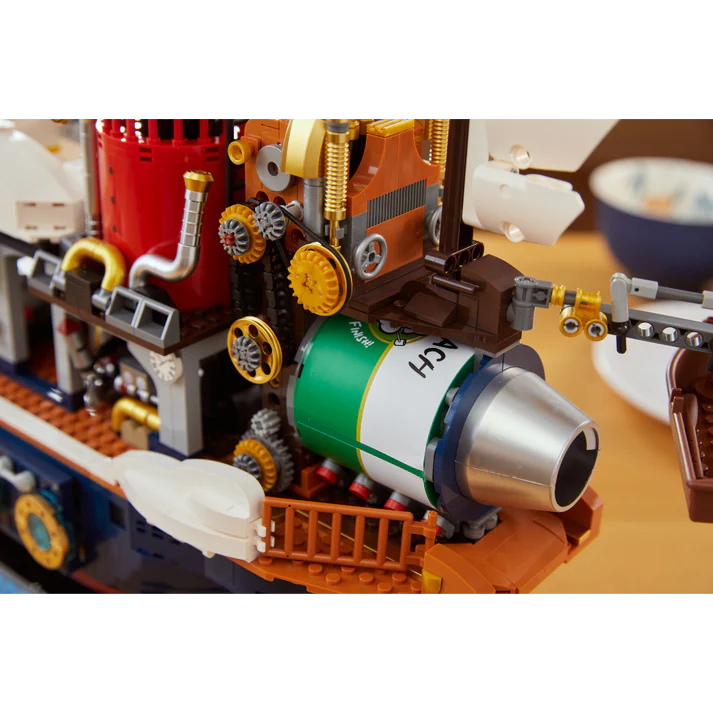 Pantasy 86402 Popeye Dampfschiff 2500 Teile Schiff Sailor Adventure Ship MaxiBricks