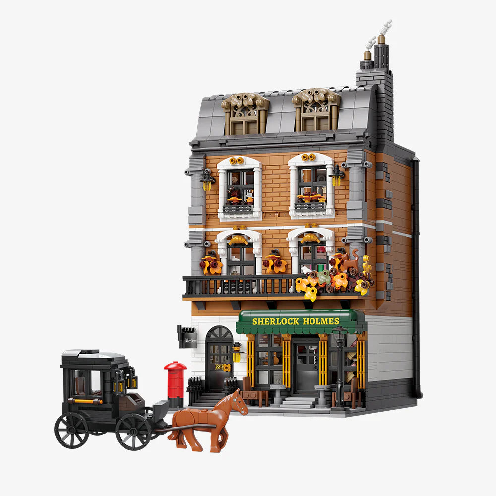 Pantasy 85014 Modular Building Sherlock Holmes Baker Street 3087 Teile MaxiBricks
