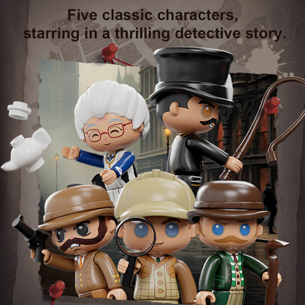Pantasy 85014 Modular Building Sherlock Holmes Baker Street 3087 Teile MaxiBricks