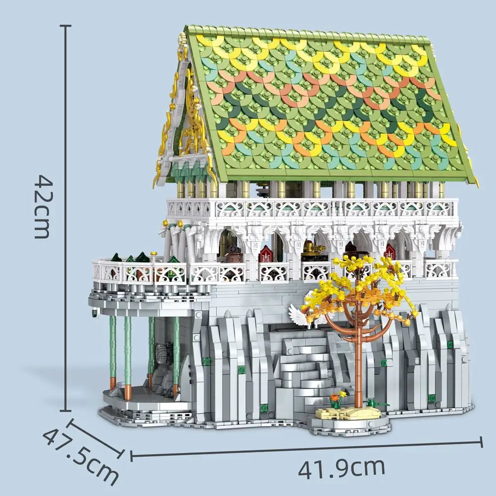 BaKa 33244 Bruchtal Rivendell Hall Of Guests - MaxiBricks GmbH33244
