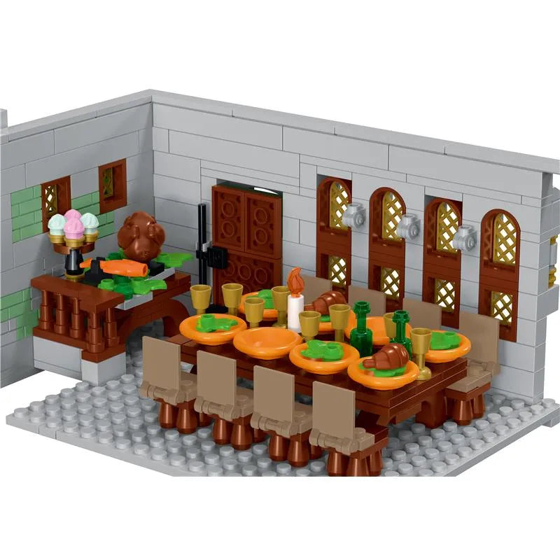 Mork 033010 Mittelalterliche Burg, Schloss Mein Shop