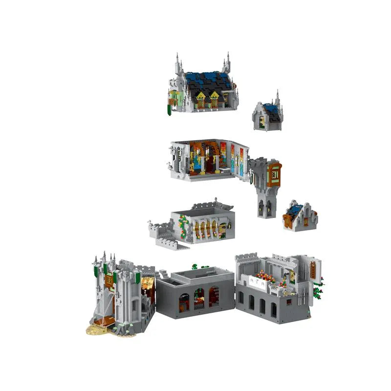 Mork 033010 Mittelalterliche Burg, Schloss Mein Shop
