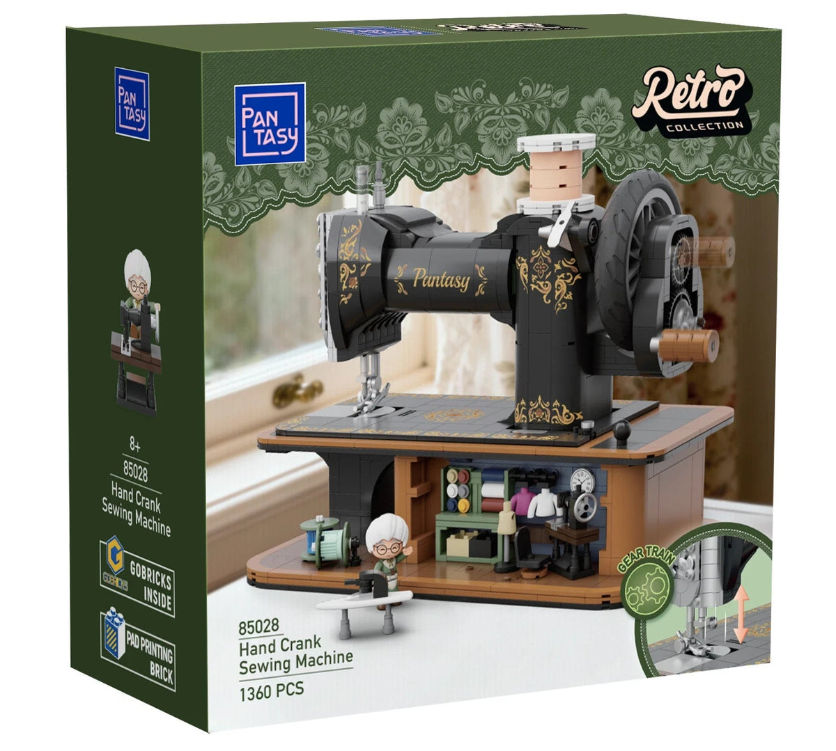 Pantasy 85028 Retro Nähmaschine - MaxiBricks GmbH85028