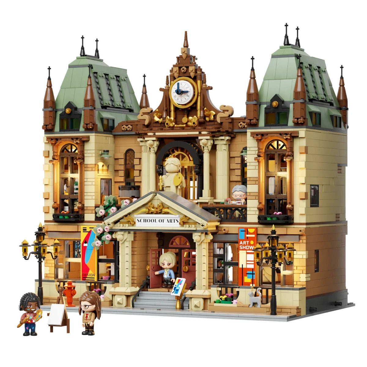 Pantasy 85036 School of Arts Modular Building - MaxiBricks GmbH85036