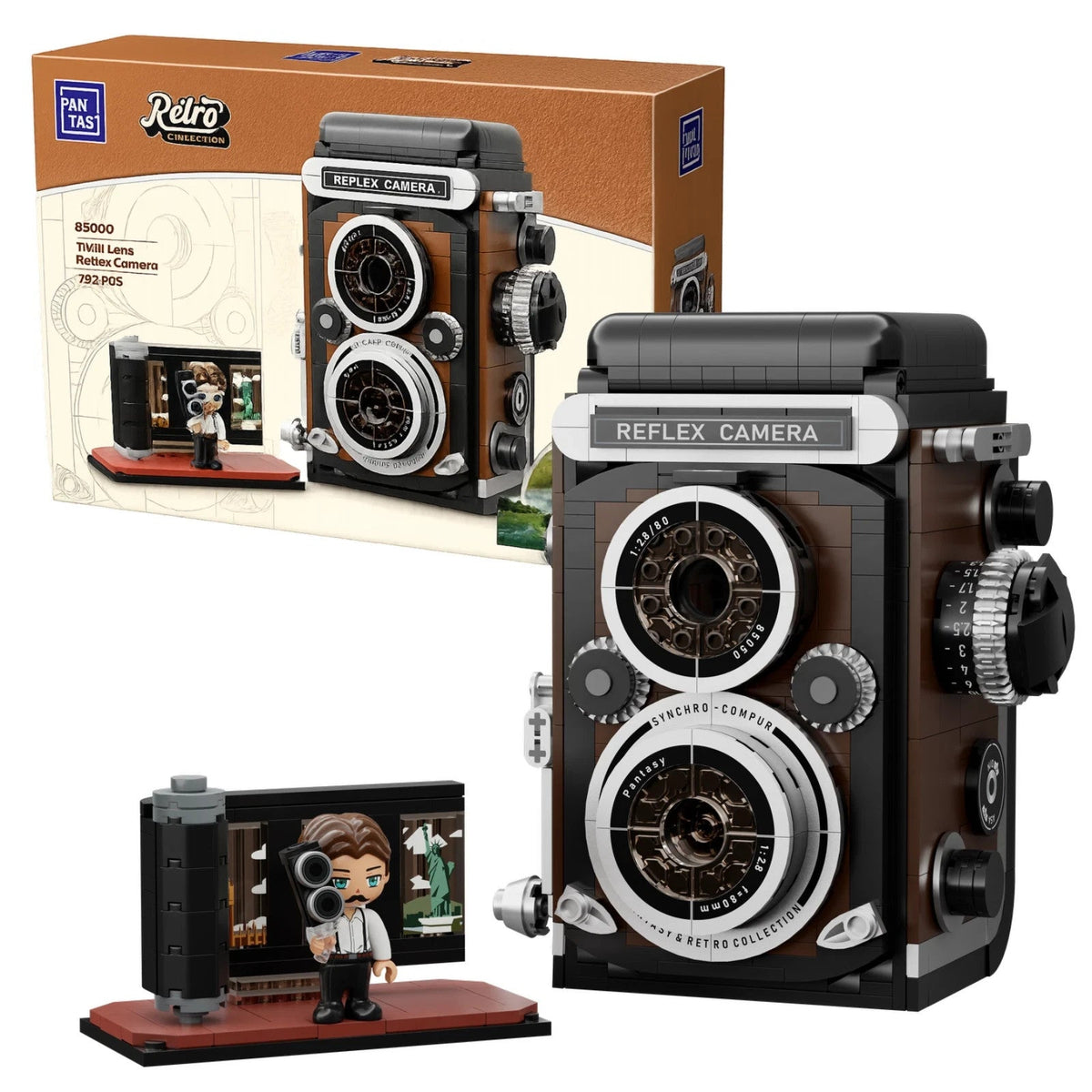 Pantasy 85050 Retro Kamera - MaxiBricks GmbH85050
