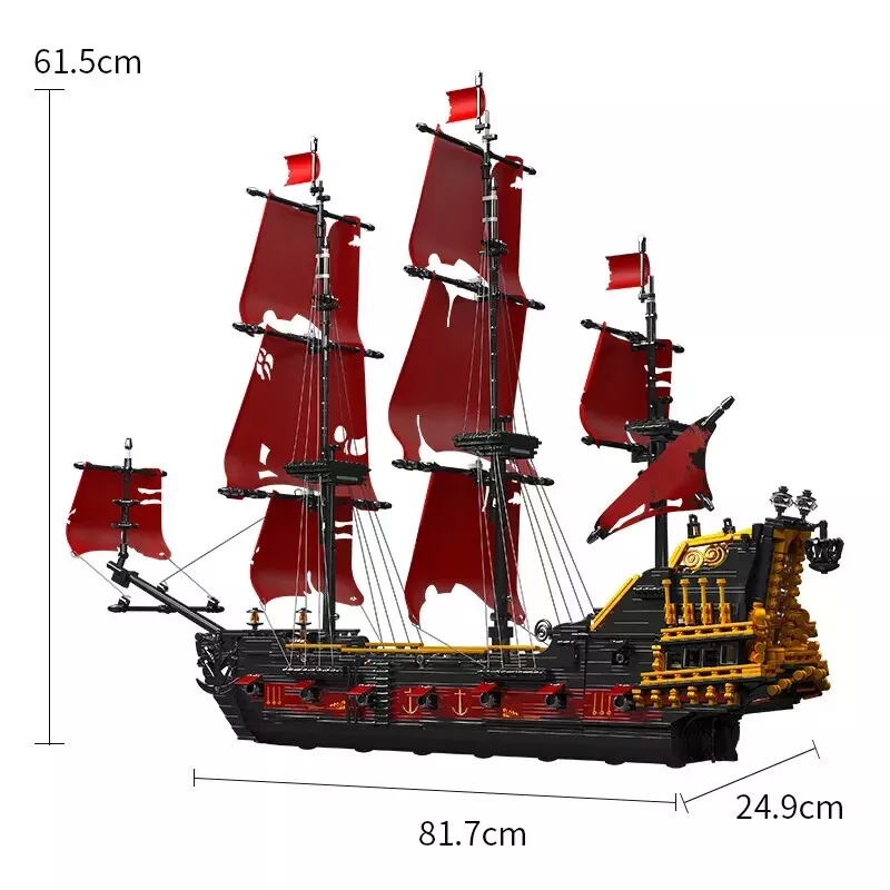 Mould King 13109 Piratenschiff Queen Annes Revenge Mein Shop