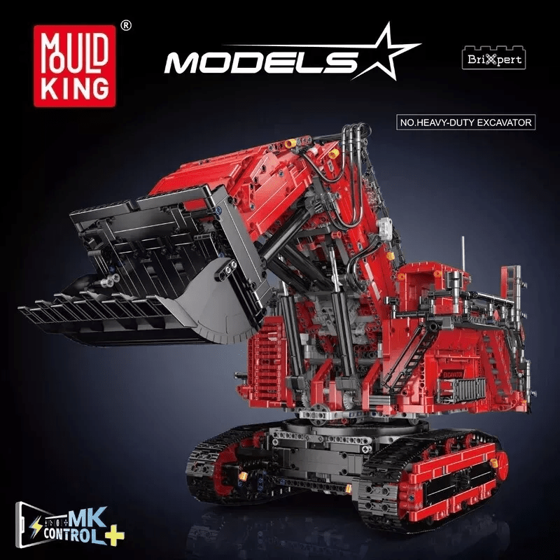 Mould King 17071 RC Raupenbagger Rot - MaxiBricks GmbHMK-17071