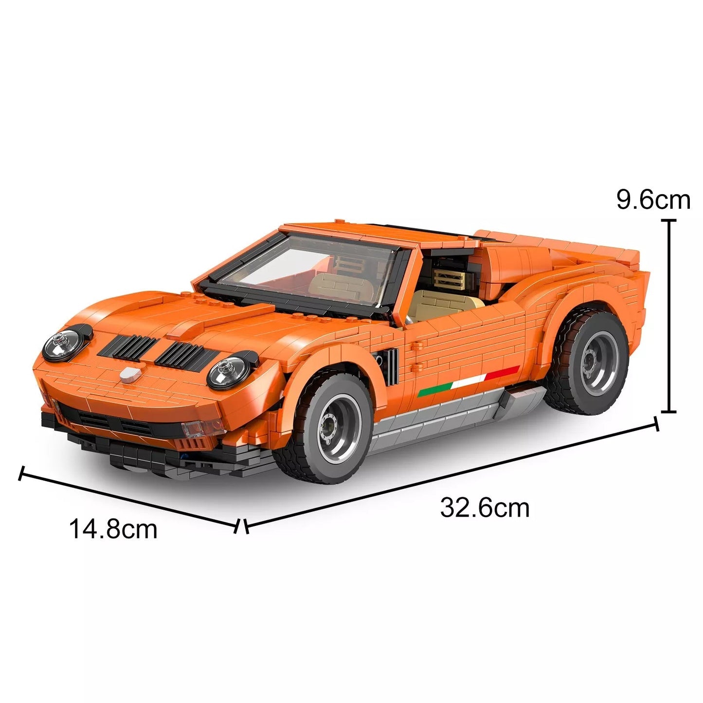 Mould King 10116 Lambo Miura Auto Mein Shop