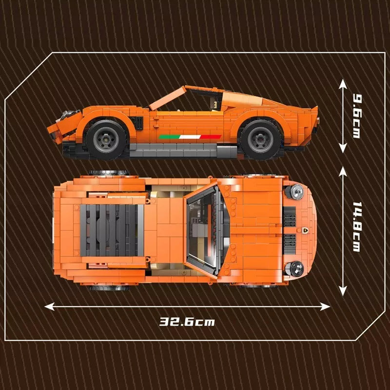 Mould King 10116 Lambo Miura Auto Mein Shop