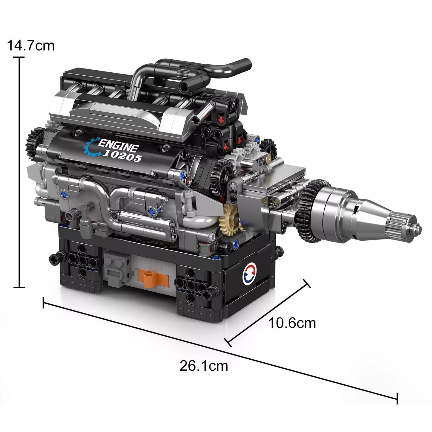 Mould King 10205 W12 Motor Dual W12 Mein Shop