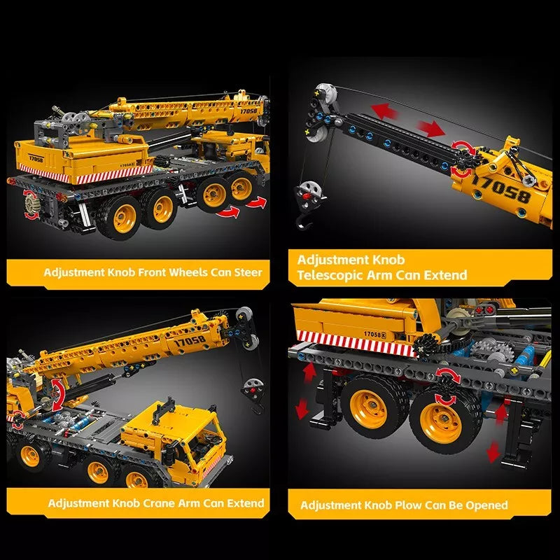Mould King 17058 Mobilkranwagen Kranwagen Mein Shop