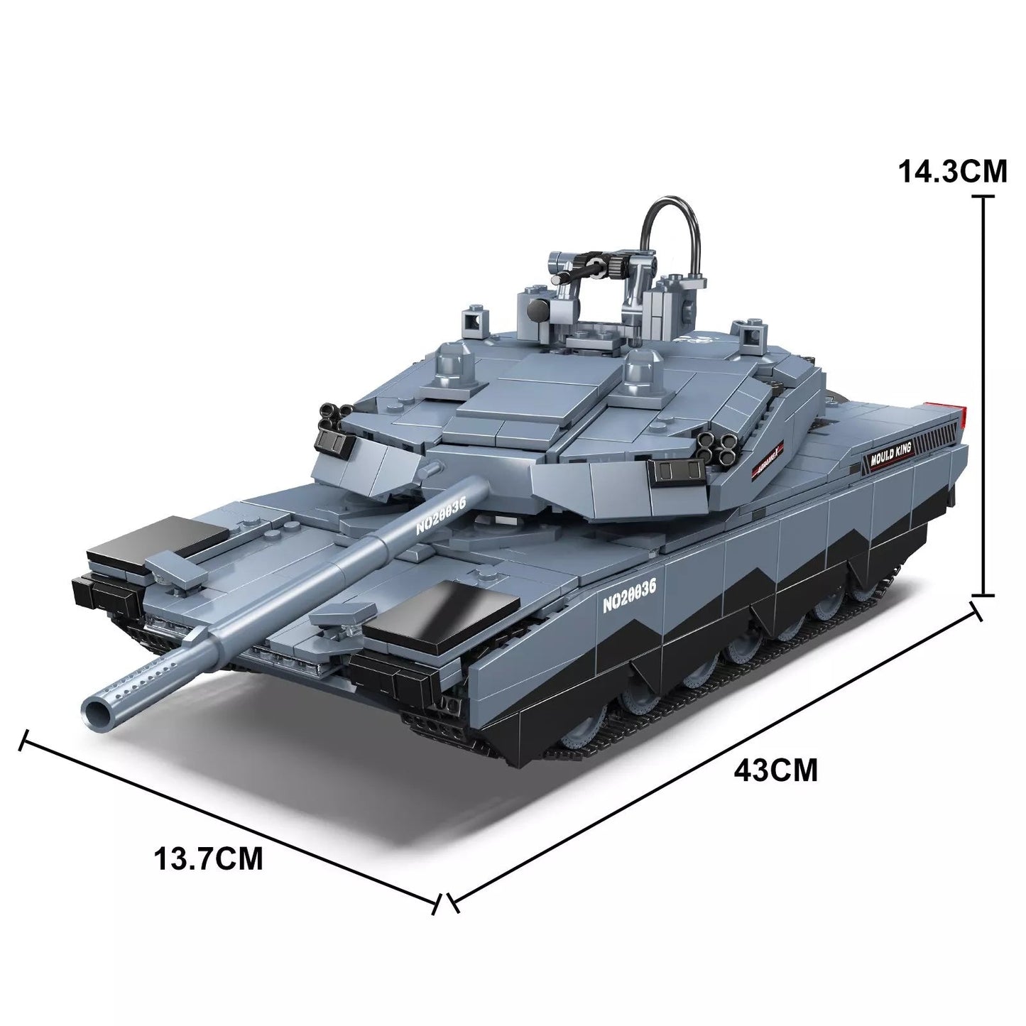 Mould King 20036 RC Schwerer Panzer Tank Mein Shop