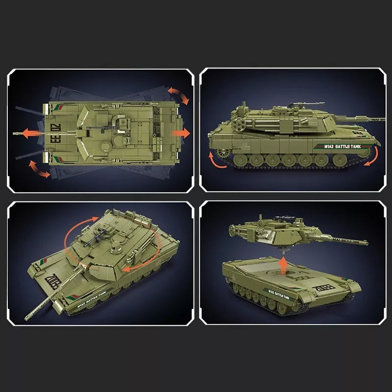 Mould King 20033 RC Schwerer Panzer Tank Mein Shop