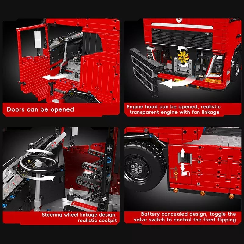 Mould King 19015 RC Technic Sattelschlepper Mein Shop