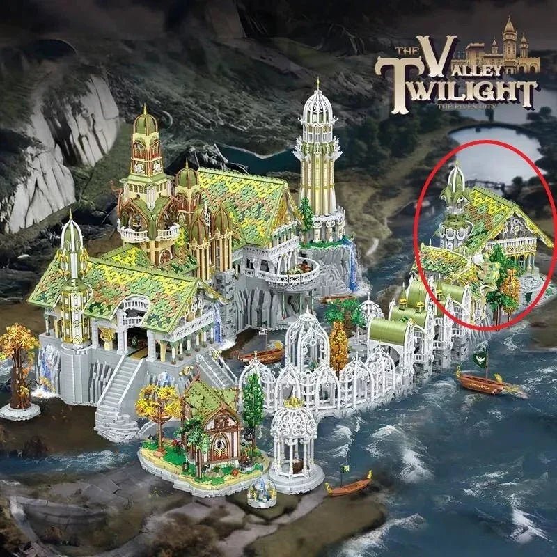 BaKa 33237 Rivendell The Hall of the Waterfront LOTR - MaxiBricks GmbH33237