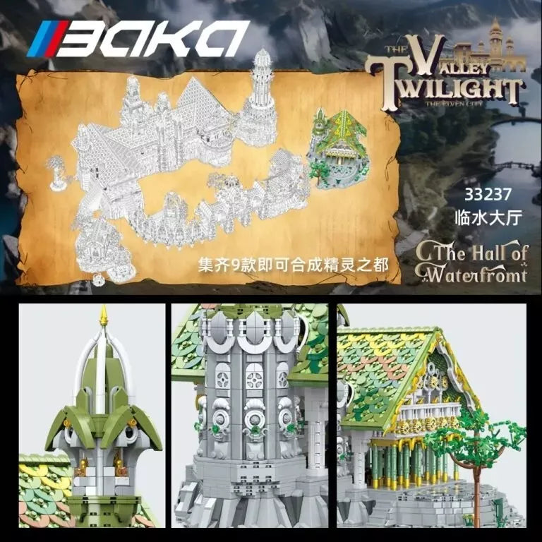 BaKa 33237 Rivendell The Hall of the Waterfront Mein Shop