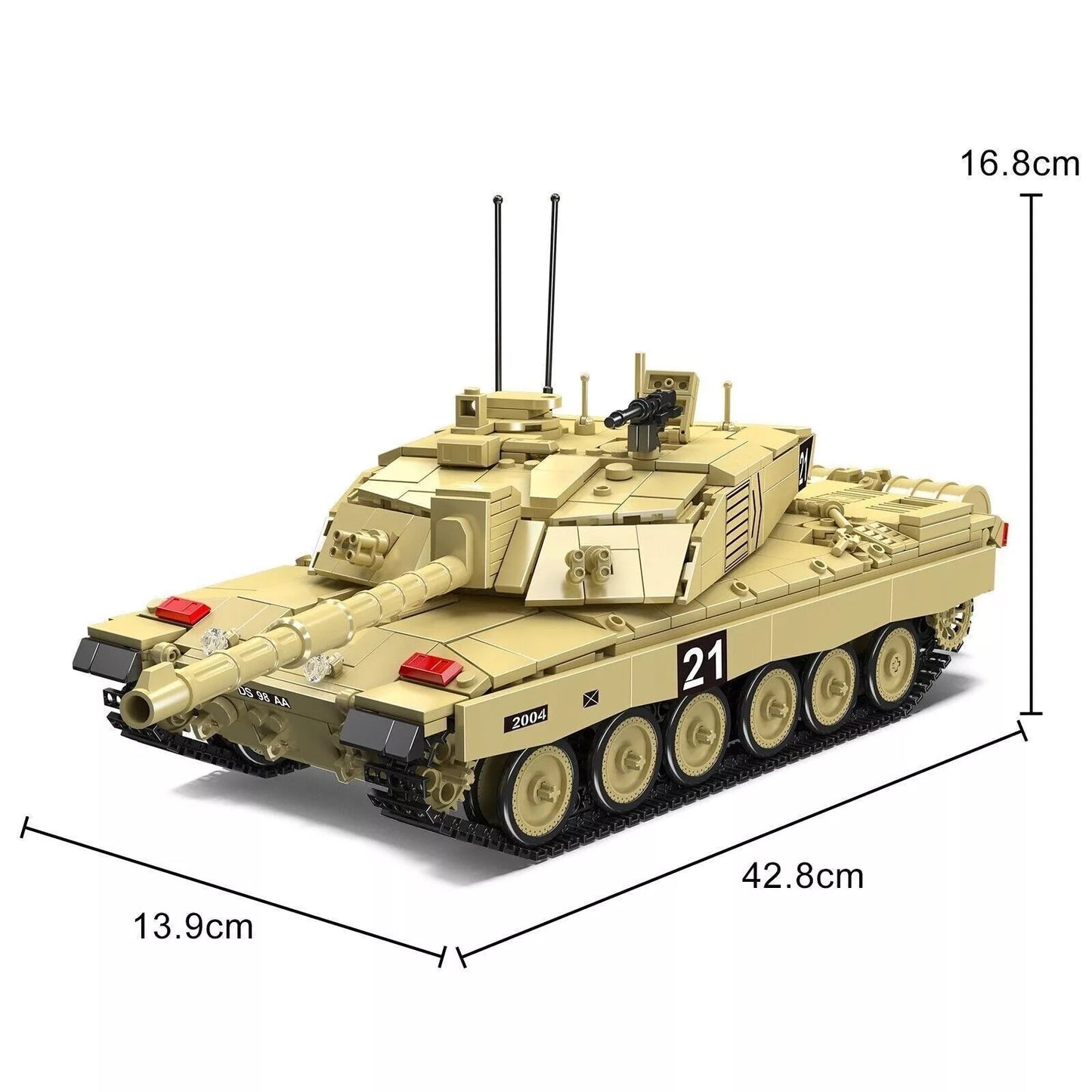 Mould King 20037 RC Schwerer Panzer Tank Mein Shop