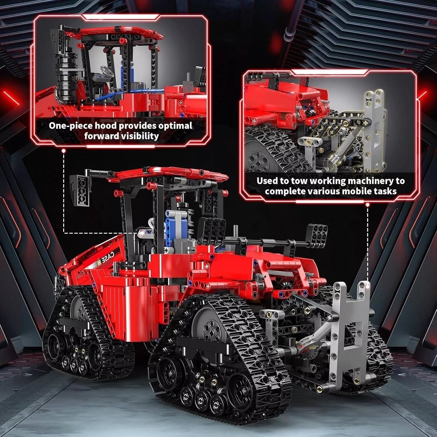 Mould King 18020 RC Pneumatische Ketten Traktor Mein Shop