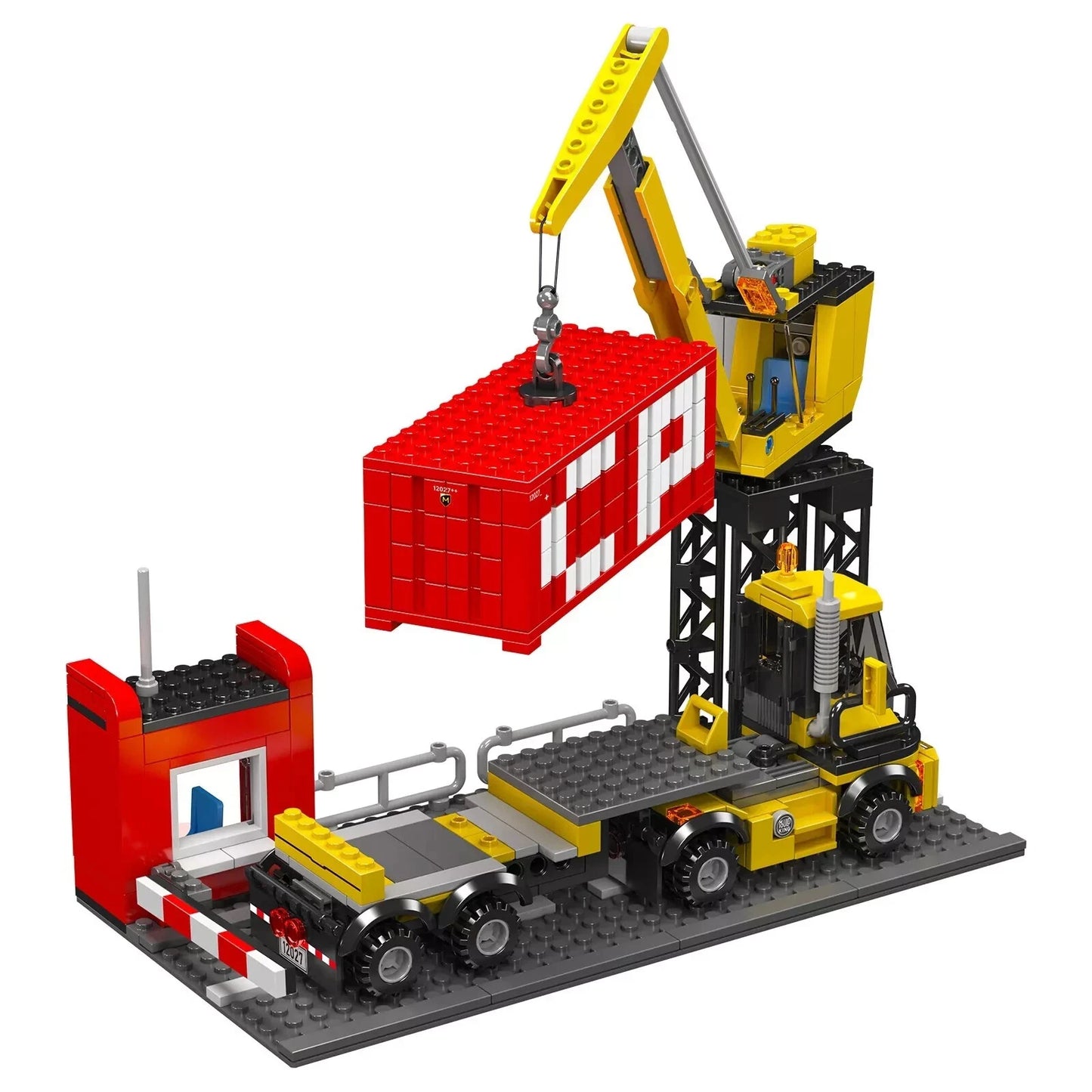 Mould King 12027 Motorisierte Diesel Lokomotive Zug MaxiBricks