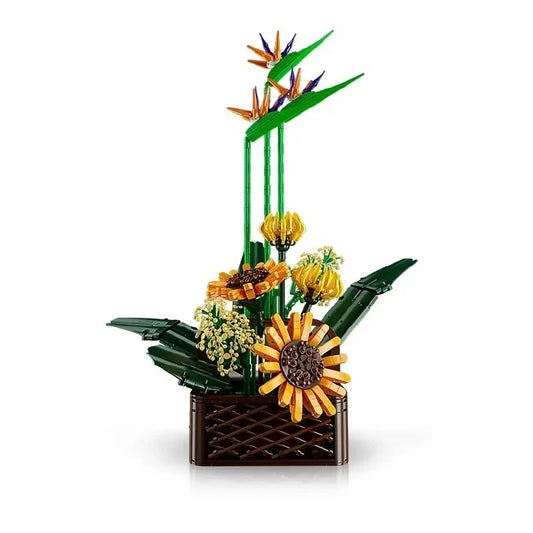 Mould King 10024 Strelitzien Blumen Blumenstrauß MaxiBricks