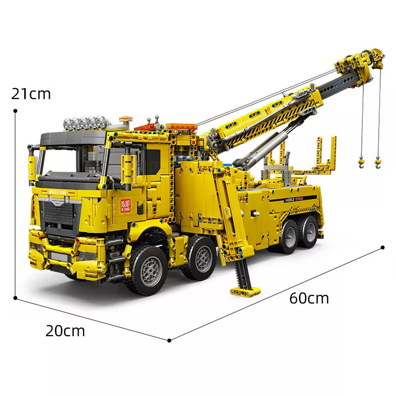 Mould King 17028 RC Technik Abschlepper Rescue Truck MaxiBricks