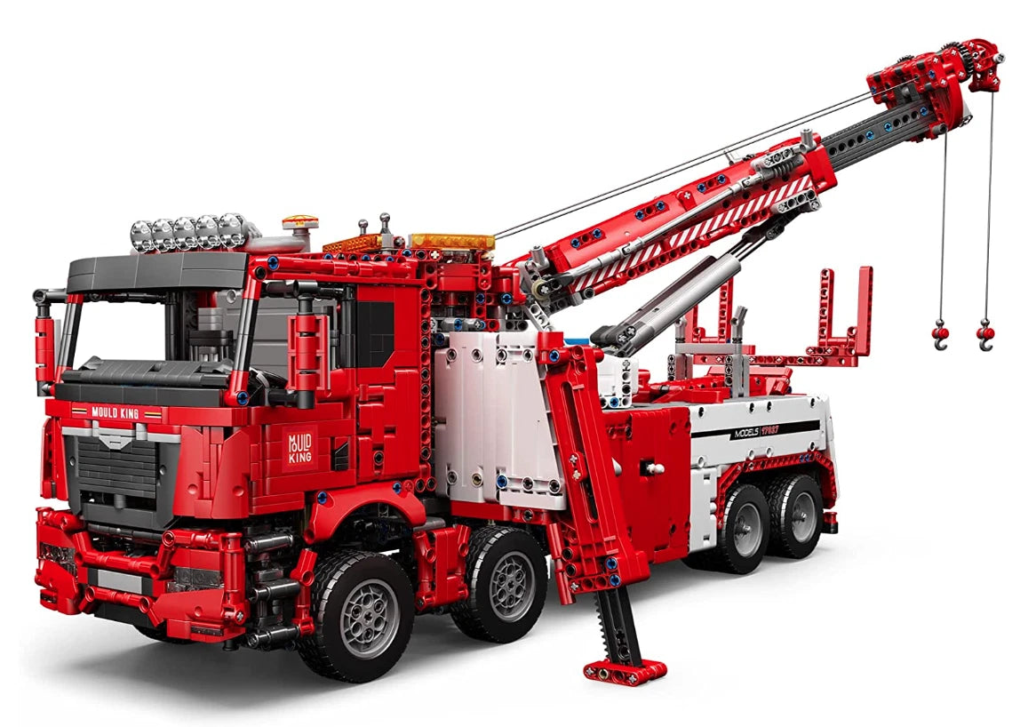 Mould King 17027 RC Technik Abschlepper Rescue Truck MaxiBricks