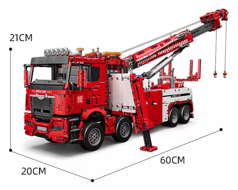 Mould King 17027 RC Technik Abschlepper Rescue Truck MaxiBricks