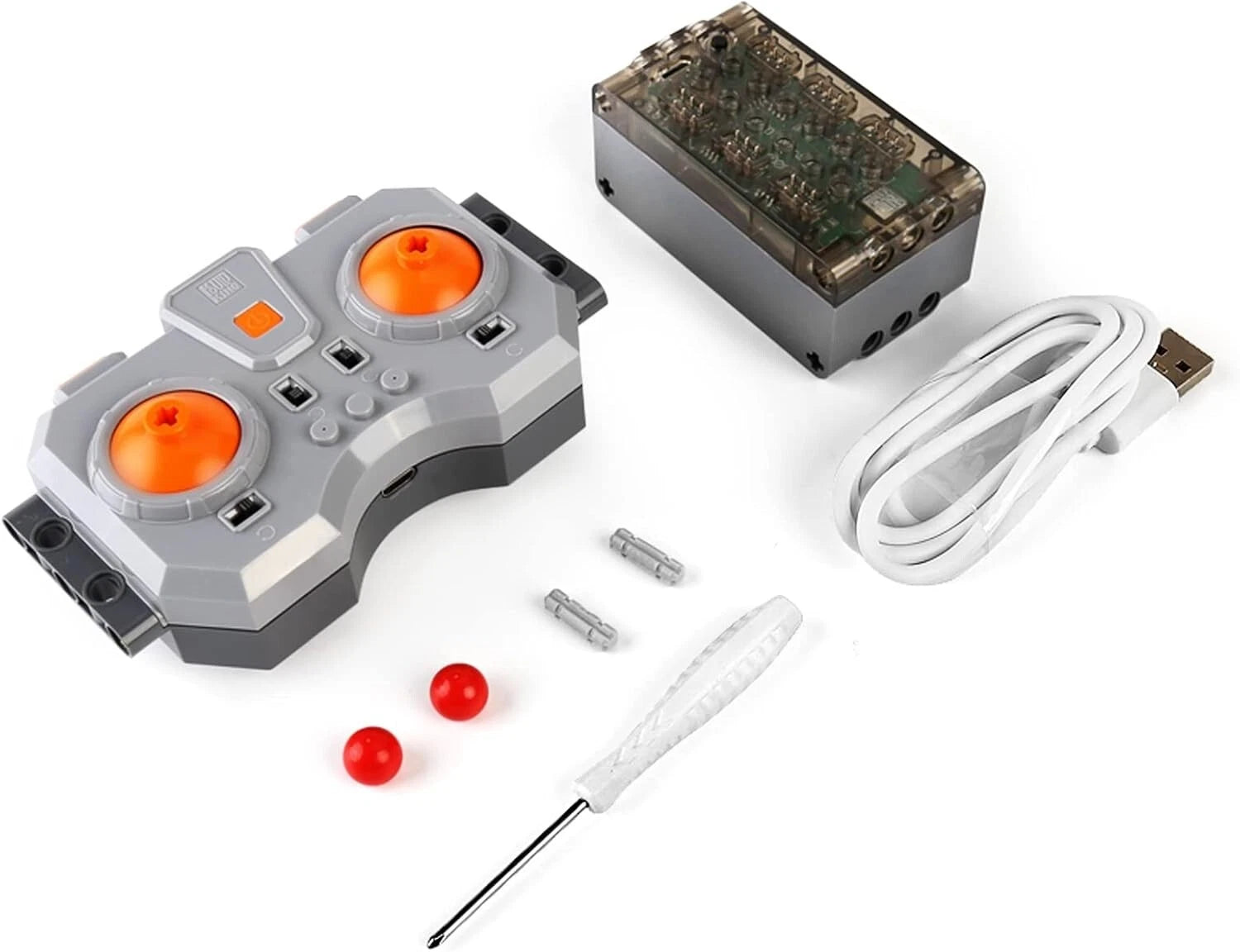 Mould King M-0019 Technik RC Fernbedienung 6.0 Akkubox MaxiBricks