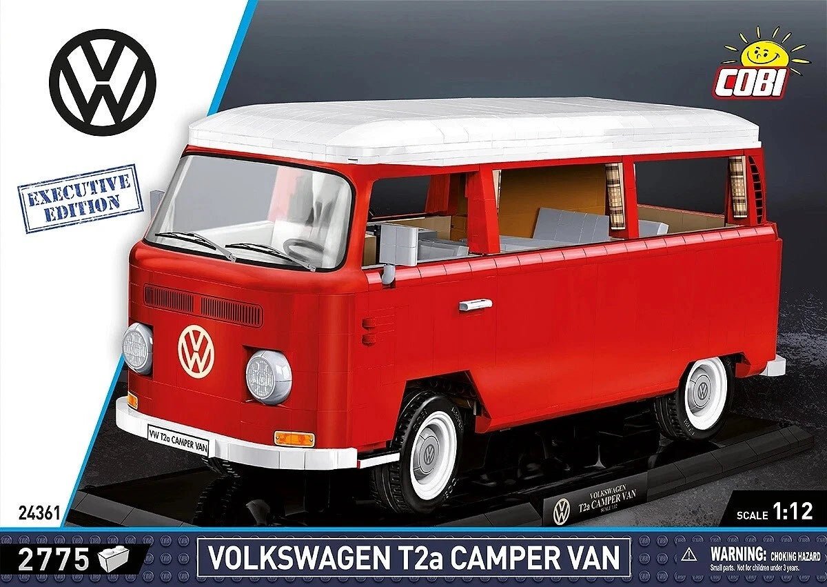 Cobi 24362 Volkswagen T2a Camper Van Executive Edition - MaxiBricks GmbHCOBI-24362
