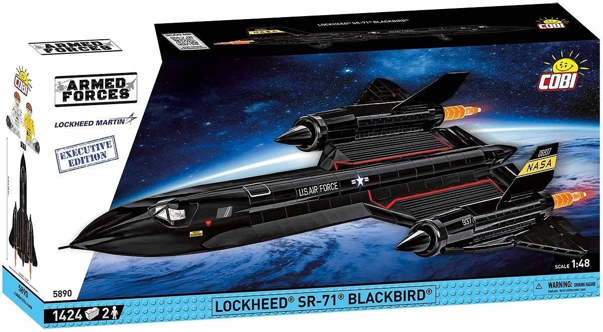 Cobi 5890 Lockheed Martin SR - 71 Blackbird Executive Edition NASA Flugzeug Jet - MaxiBricks GmbHCOBI-5890