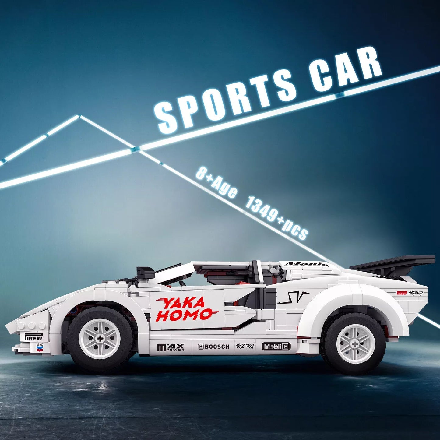 Mould King 10045 Lambo Countach Mein Shop
