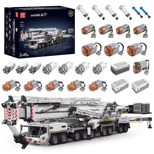 Mould King 17007 Liebherr LTM 11200 RC Technik Kranwagen Klemmbausteine Mein Shop