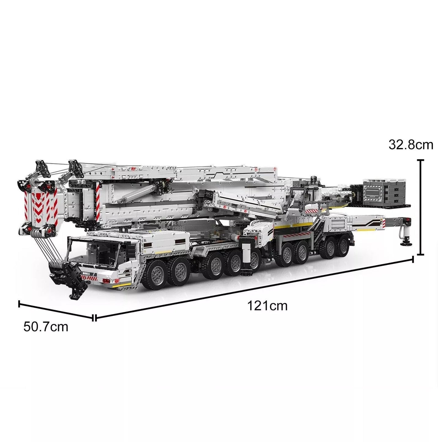 Mould King 17007 Liebherr LTM 11200 RC Technik Kranwagen Klemmbausteine Mein Shop
