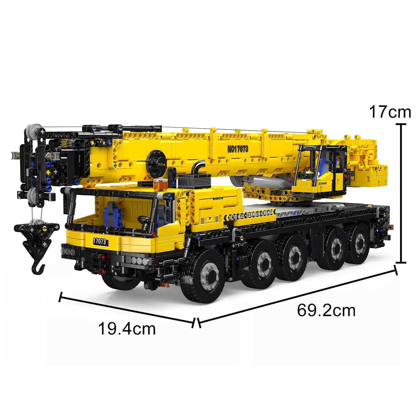 Mould King 17073 RC Mobilkranwagen Kranwagen Mein Shop