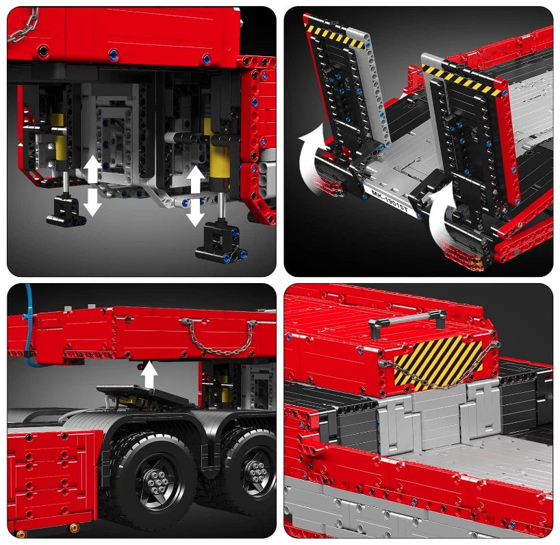 Mould King 19015T RC Technik LKW Auflieger MaxiBricks