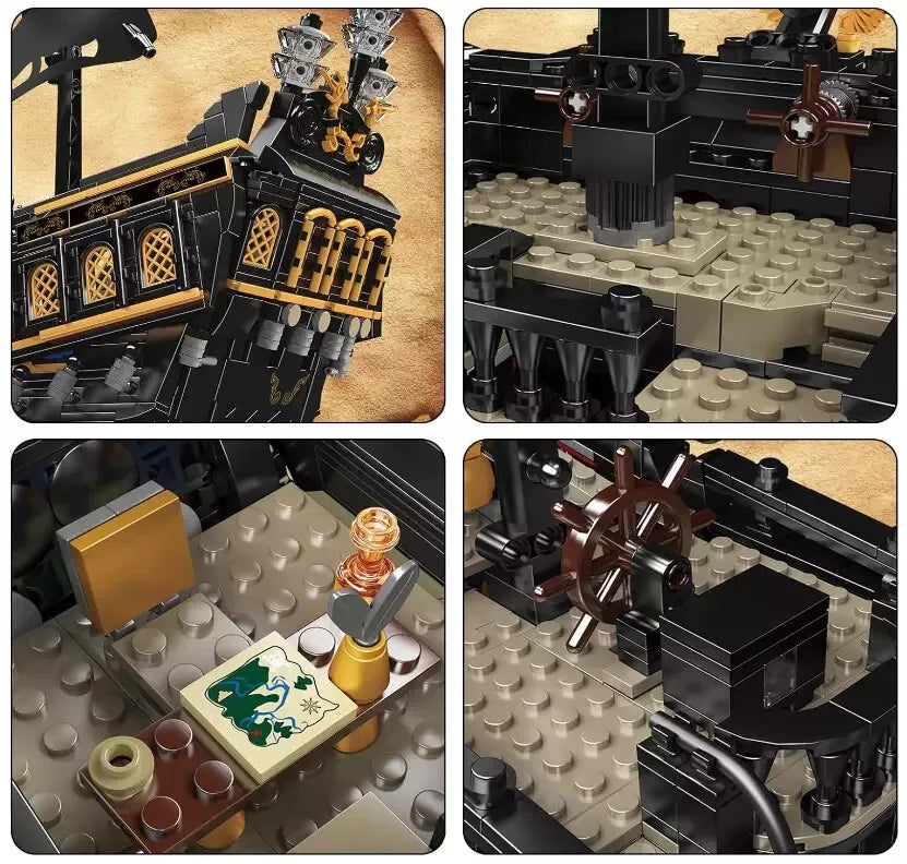 Mould King 13199 The Black Pearl Piratenschiff MaxiBricks