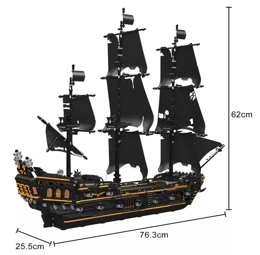 Mould King 13199 The Black Pearl Piratenschiff MaxiBricks