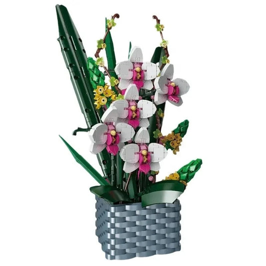 Mould King 10025 Nachtorchidee Blume Orchidee MaxiBricks