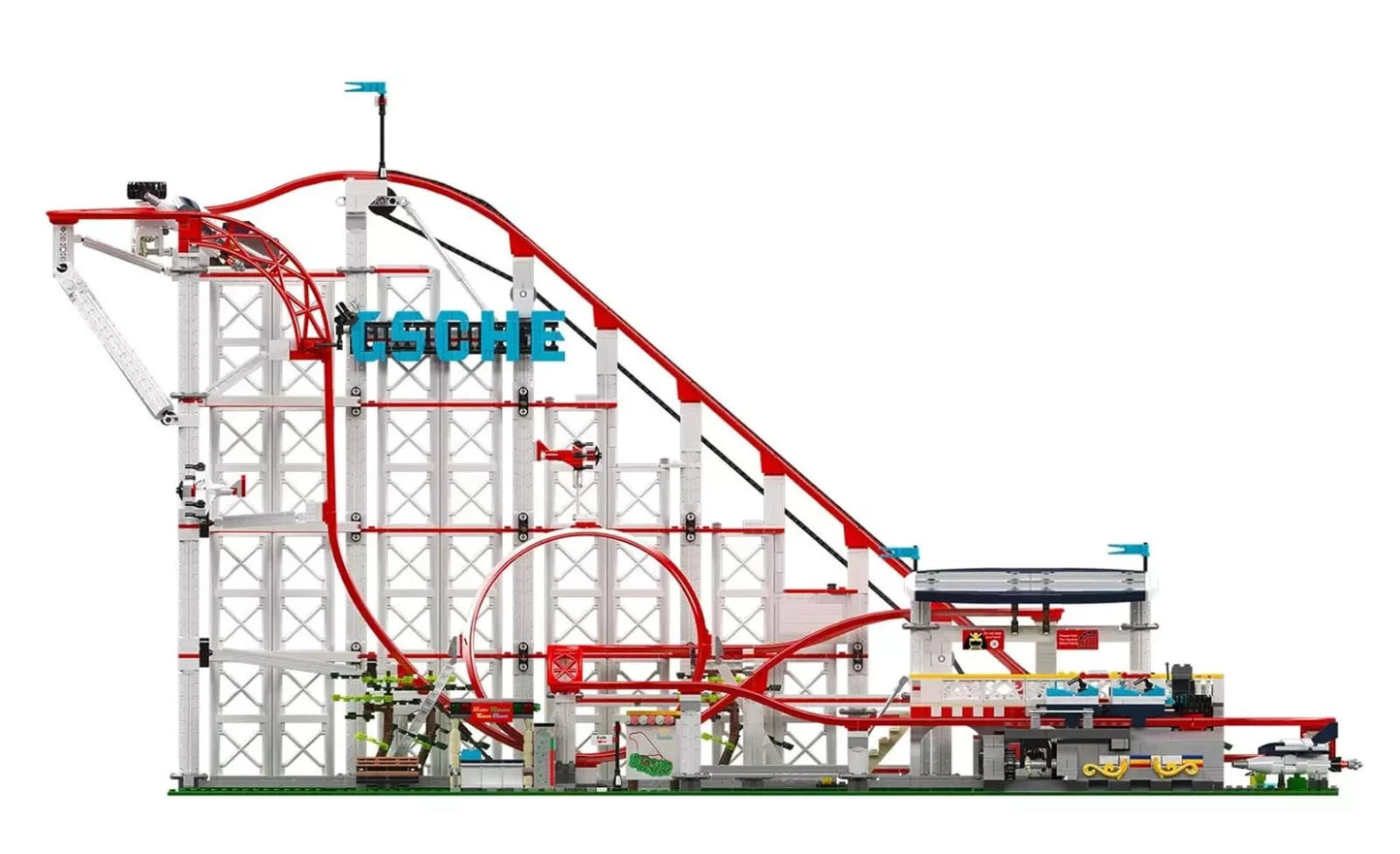 Mould King 11014 Achterbahn Roller Coaster MaxiBricks