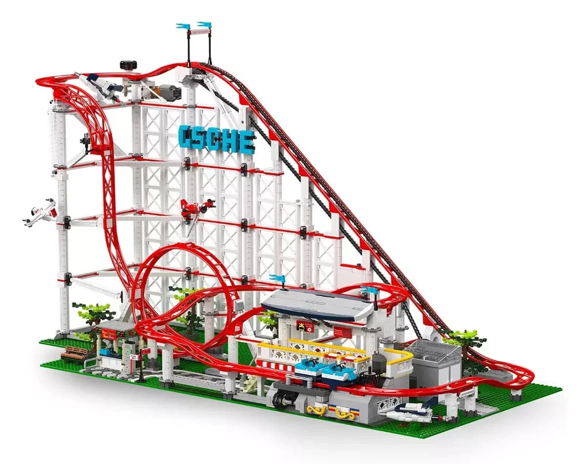 Mould King 11014 Achterbahn Roller Coaster MaxiBricks