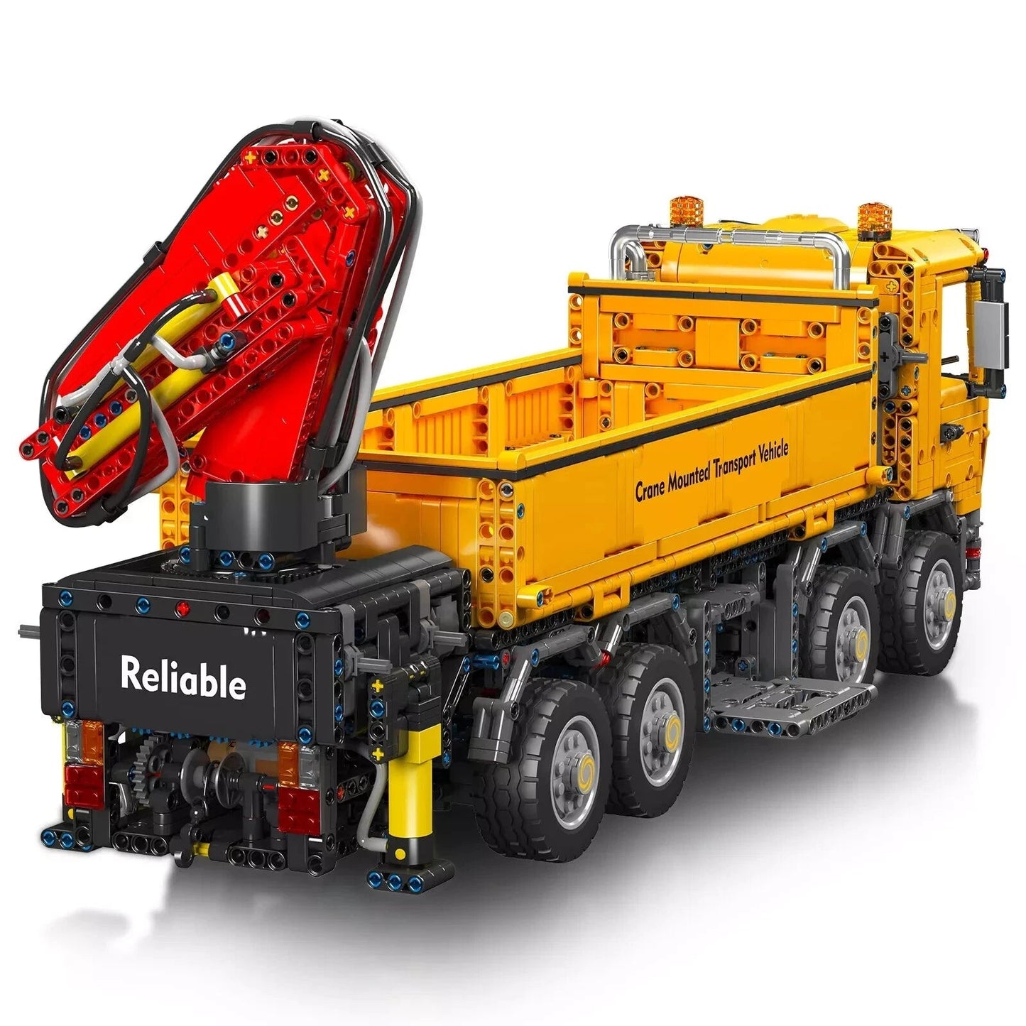 Mould King 17050 Technik Pneumatischer Kranwagen MaxiBricks