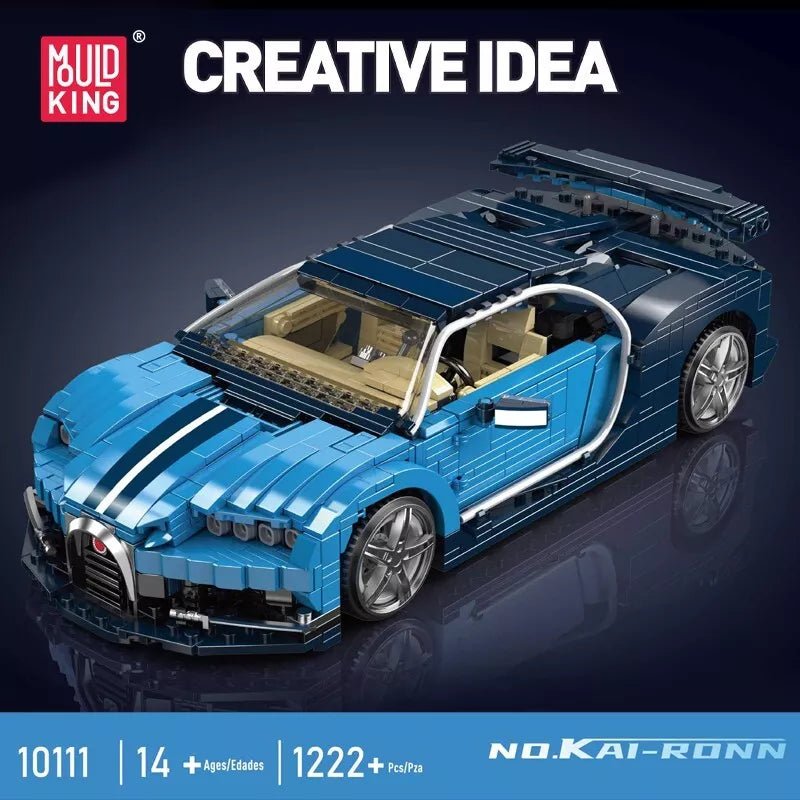Mould King 10111 Bugati Sportwagen - MaxiBricks GmbHMK-10111