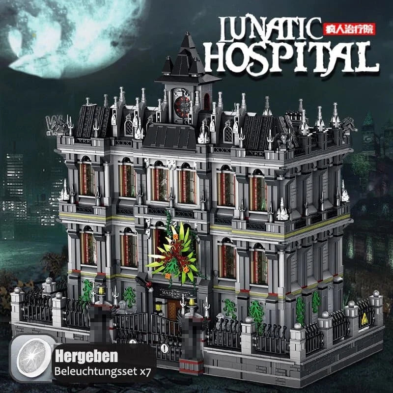 Panlos 613002 Arkham Asylum Lunatic Hospital MaxiBricks