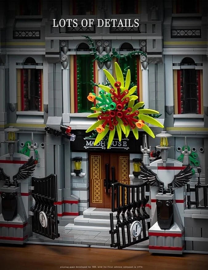 Panlos 613002 Arkham Asylum Lunatic Hospital MaxiBricks